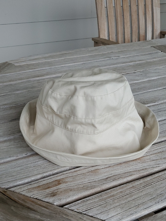 Physician Endorsed Extra Wide Brim Canvas Hat main image 4